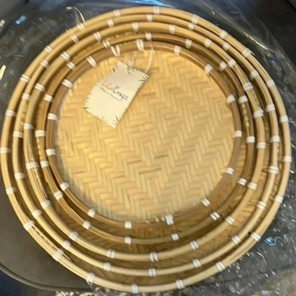 NWT Lila craft bamboo nesting trays - Picture 4 of 5